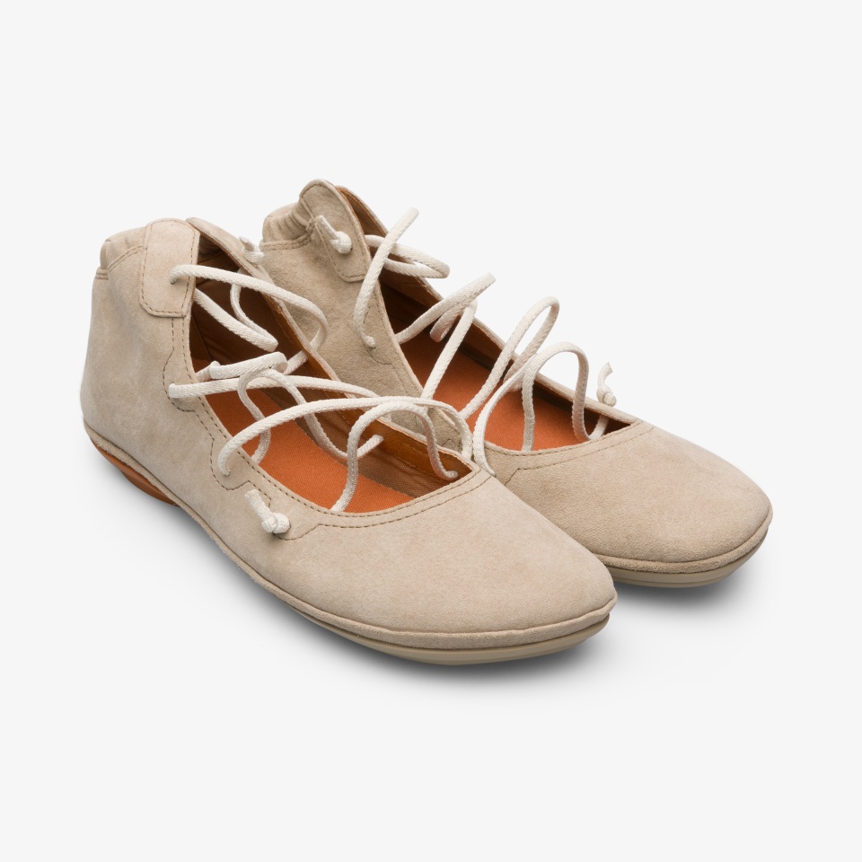 Botines Camper Right Mujer - Beige | Camper Online + 6305JOMHX